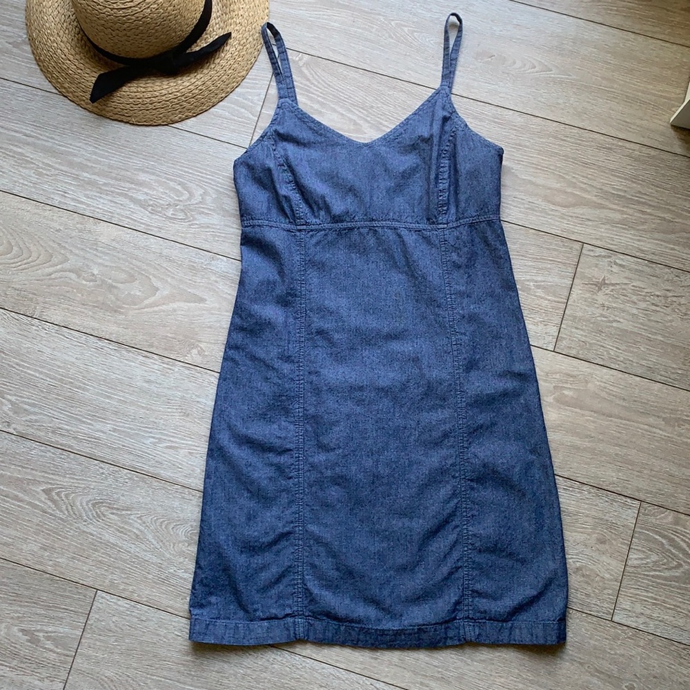 Vintage 90s Espirit denim jean dress